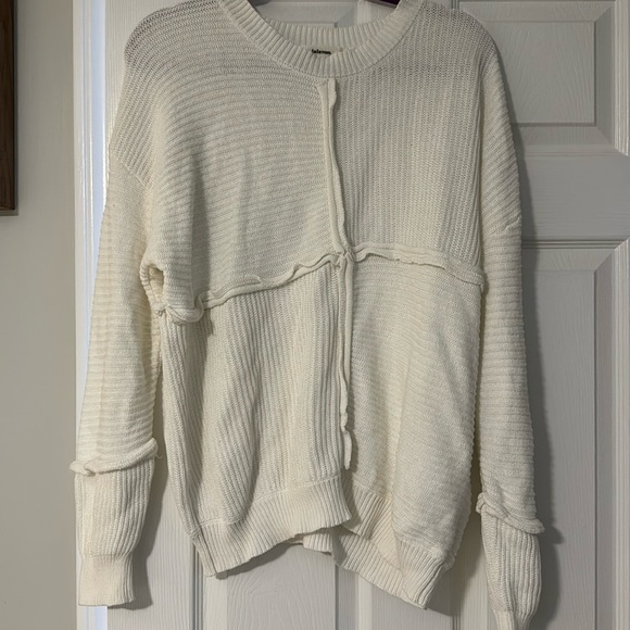 White Cross Sweater - Picture 1 of 1